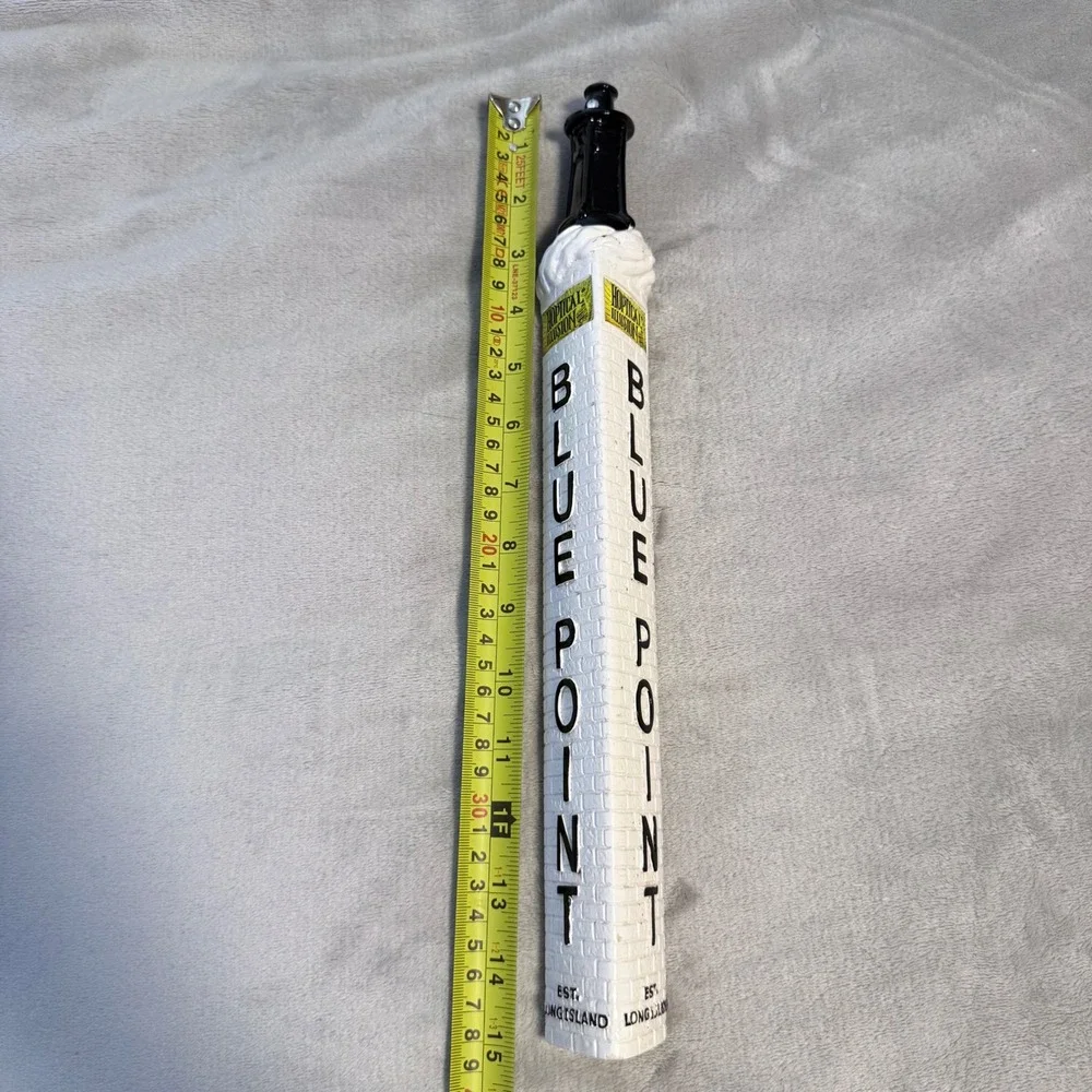 Vintage‎ Blue Point Hoptical Illusion IPA Beer Tap Handle Lighthouse 15